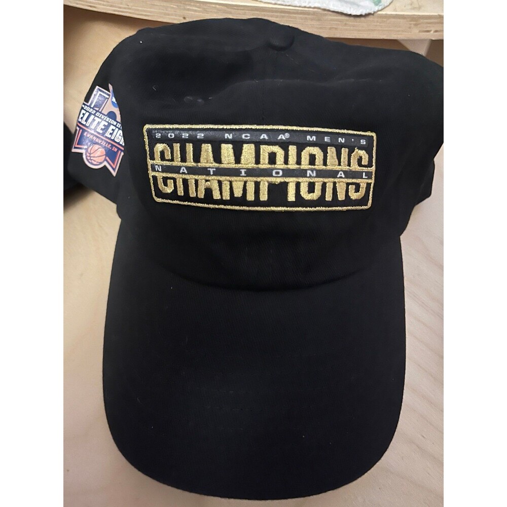 NCAA Mens Basketball Champions Black Hat 2022 New Cap Adult Elite Eight